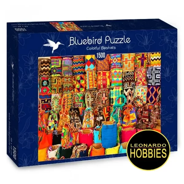 Producto - Canastas Coloridas 1500 Piezas Bluebird 70223