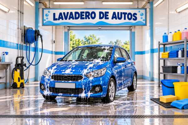 Producto - Telón lavadero de autos