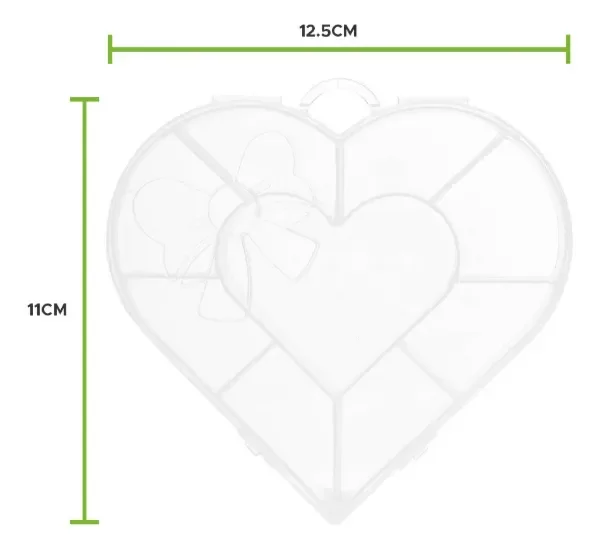 Producto - caja plástica organizadora x unidad