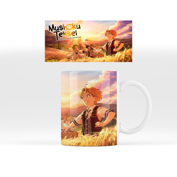 Producto - Taza Ceramica Mushoku Tensei All Blue Otorii Anime Store