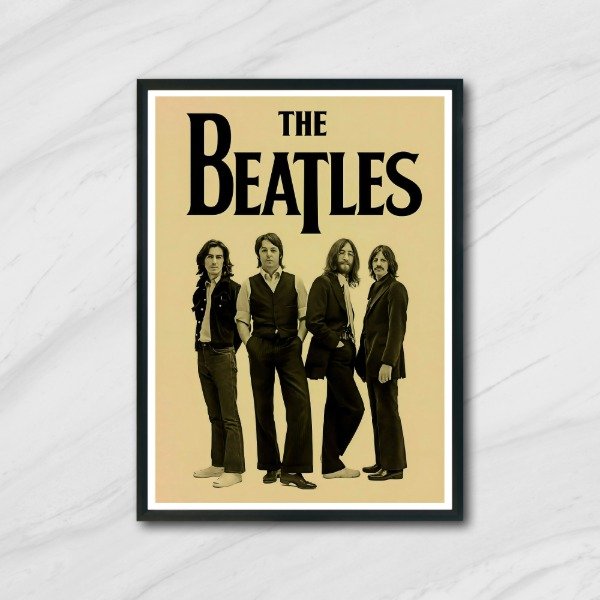 Producto - Cuadro decorativo música The Beatles portada