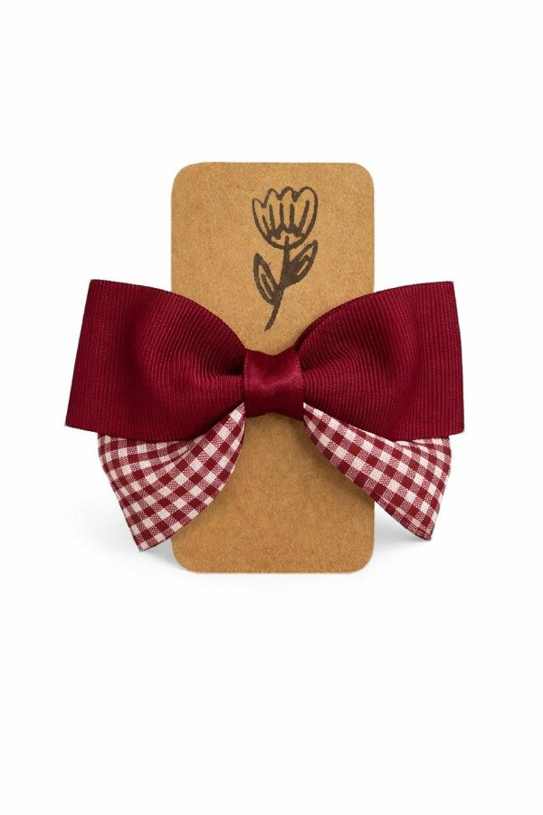 Producto - Moño Hebilla Solitario Escolar Eunica