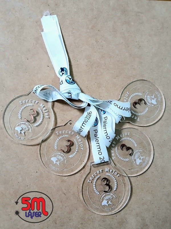Producto - MEDALLAS en acrílico (VARIOS MODELOS) - 2