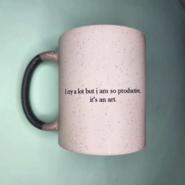 Producto - Taza cerámica mágica con glitter
