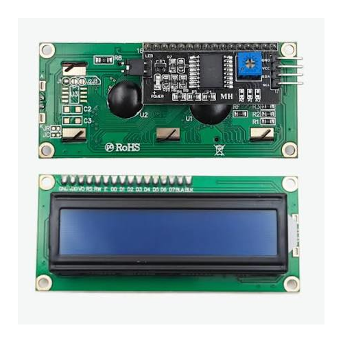 Producto - Display LCD1602 16x2 + Adaptador I2C/IIC PCF8574