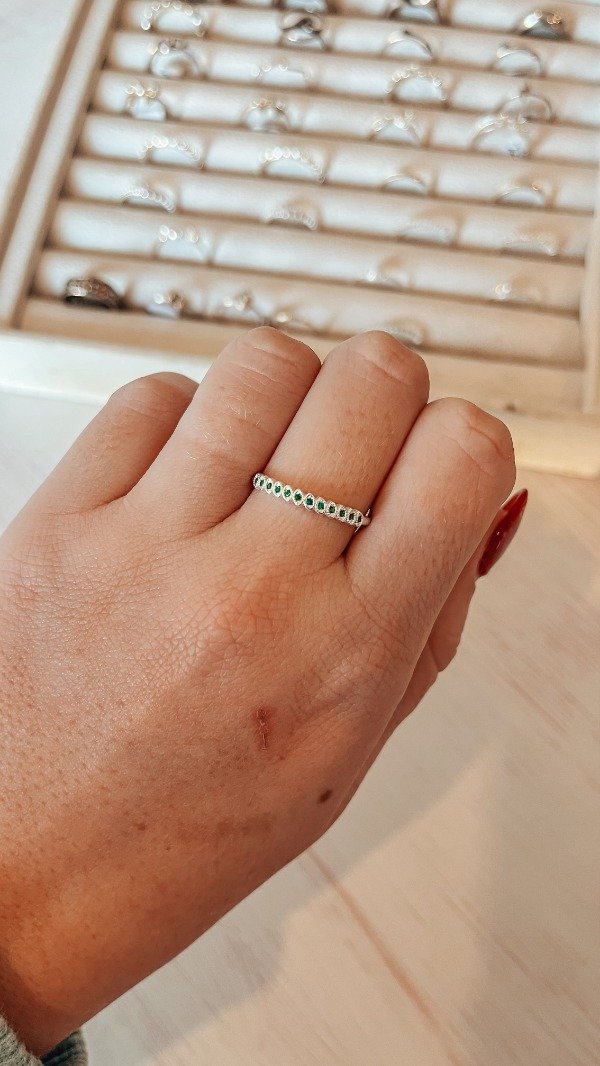 Producto - Anillo Green Cubic