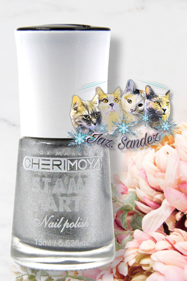 Producto - ESMALTE STAMPING CHERIMOYA PLATA