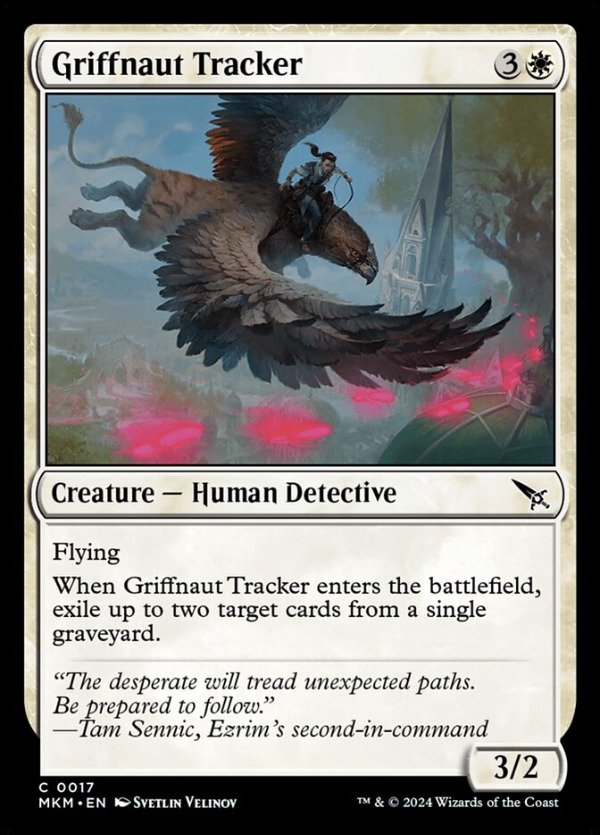 Producto - Griffnaut Tracker #17  Ravnica: Murders at Karlov Manor