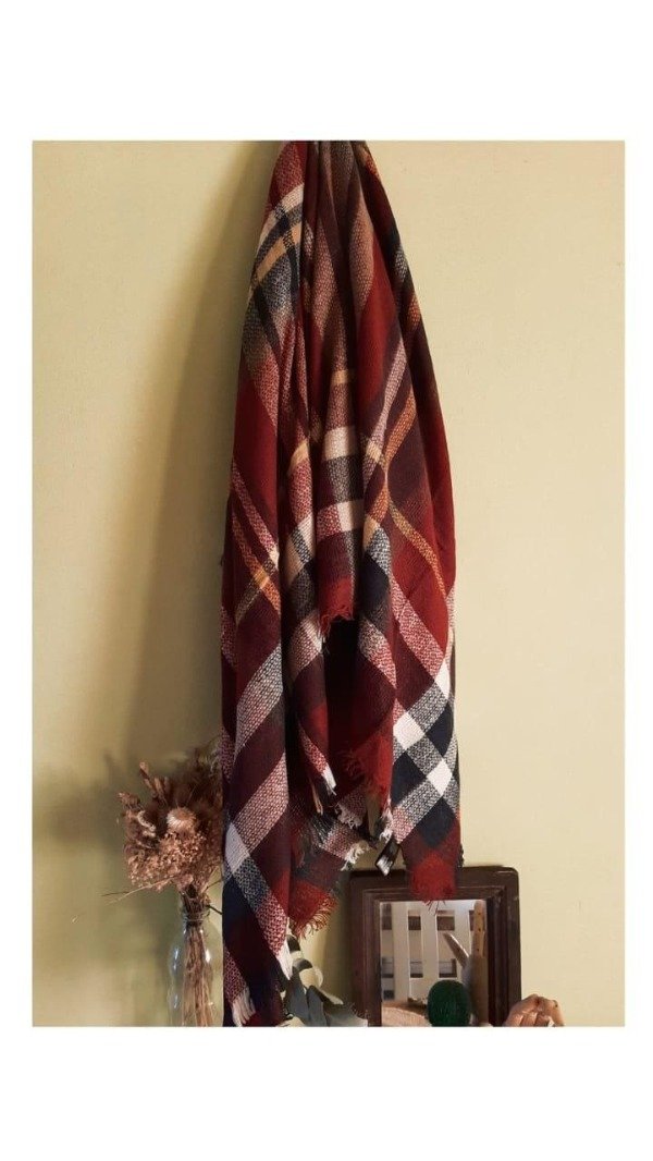 Producto - Pashmina bordó