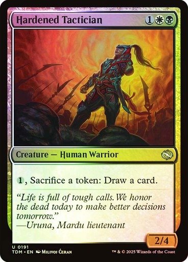 Producto - Hardened Tactician Foil  Tarkir: Dragonstorm