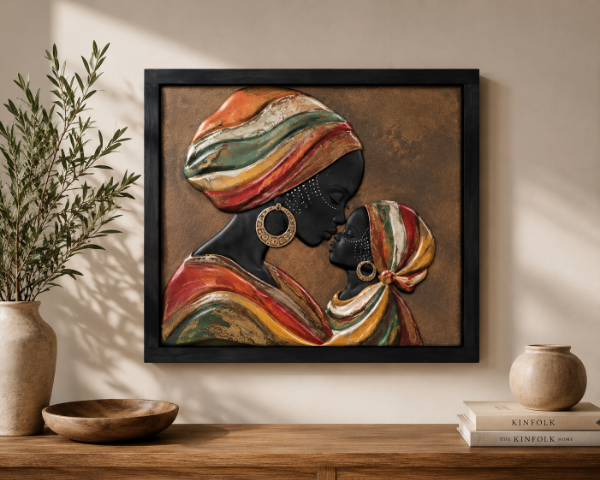 Producto - Cuadro Artesanal Madre e Hija