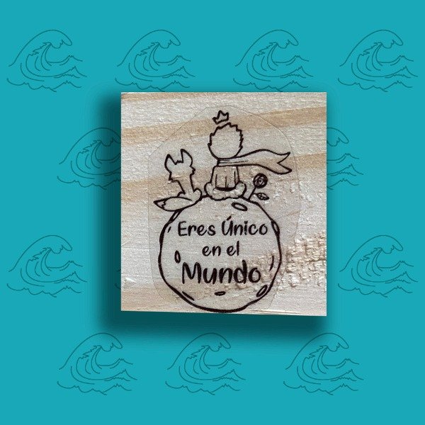 Producto - 4x4 Principito eres único en el mundo