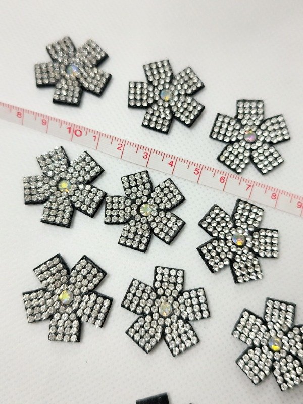 Producto - Aplique flor constrass 3.5 cm - 1