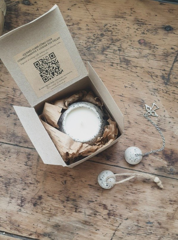 Producto - Vela de cerámica + Apagavelas