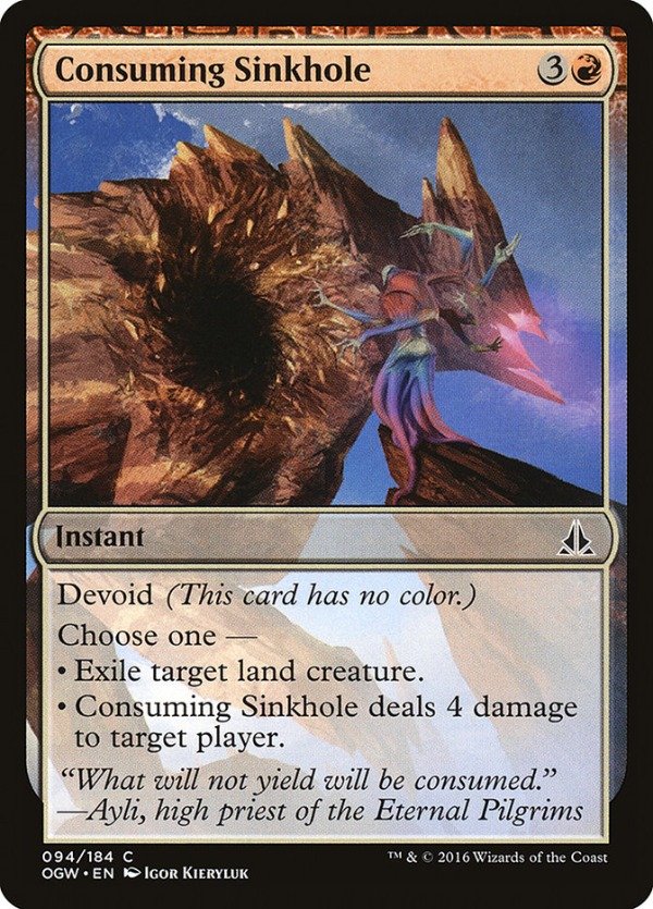 Producto - Consuming Sinkhole  Oath of the Gatewatch