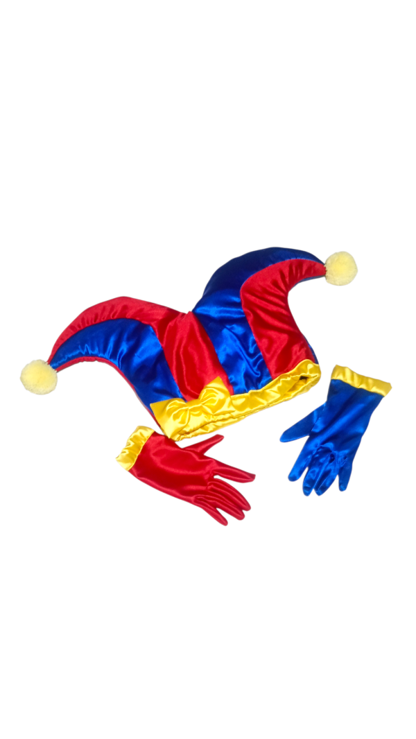 Producto - Guantes y gorro pomni