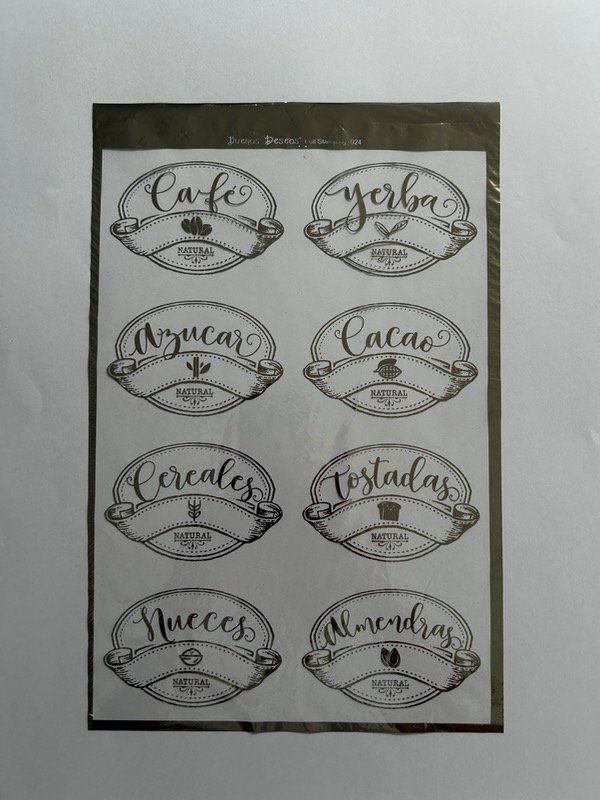 Producto - Foil Stamping Plata 024