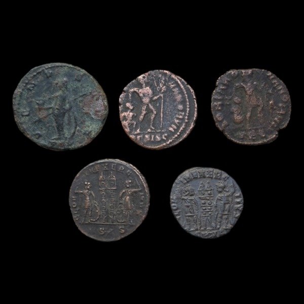 Producto - Lote Nro 8 - Imperio Romano 5 Monedas a clasificar