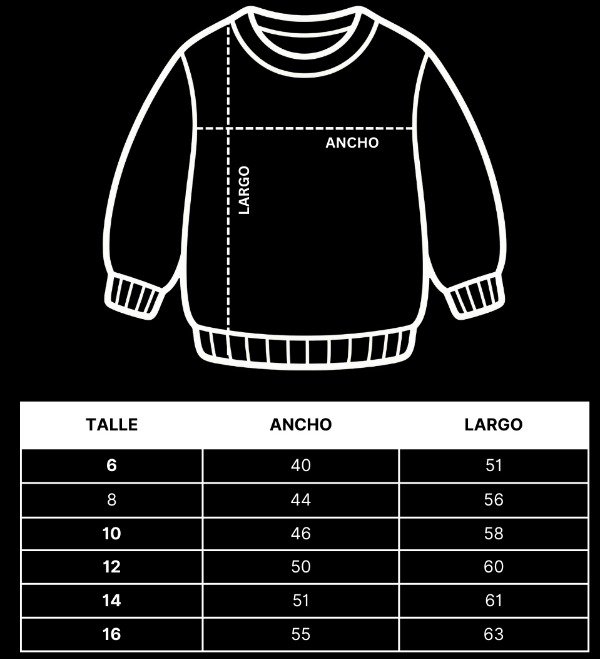 Producto - Buzo infantil sublimado - 2