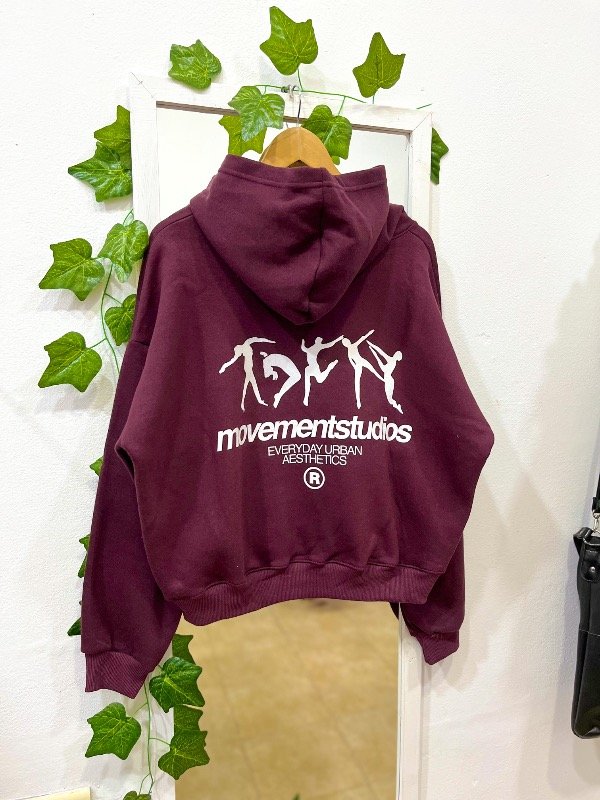 Producto - Buzo Movements bordo