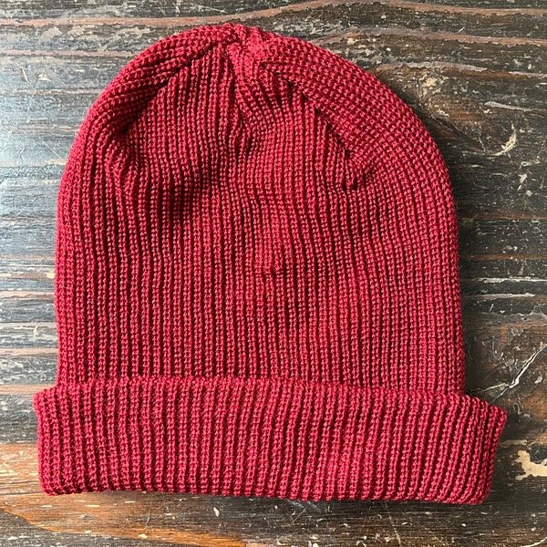 Producto - Gorro Adulto Beanie Punto Inglés bordo