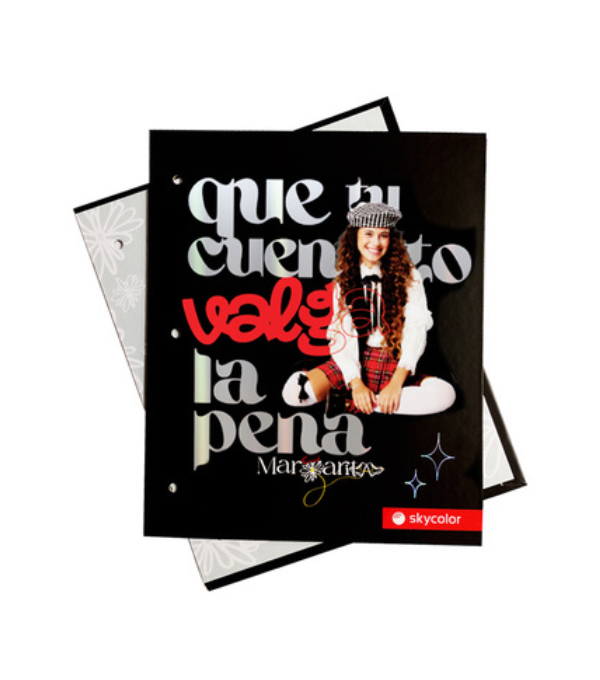 Producto - Carpeta SKYCOLOR N3 MARGARITA DOS TAPAS