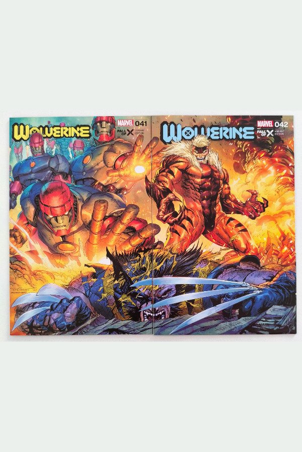 Producto - Wolverine #41 y #42 (2024) - Variantes homenaje a la icónica tapa de Andy Kubert