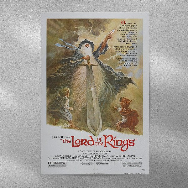 Producto - The Lord of The Rings (Animada - 1978)