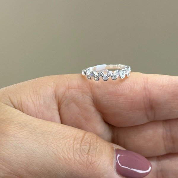 Producto - ANILLO -PLATA 925- CAMINITO DOBLE CUBIC - 0