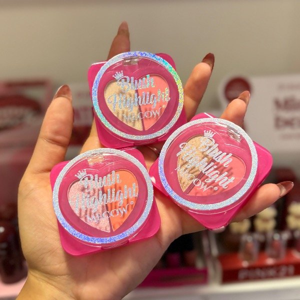 Producto - Rubor + Iluminador Corazón