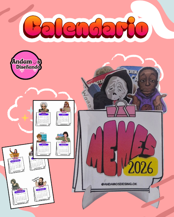 Producto - CALENDARIO 2026 MEMES. EDICIÓN RISAS ASEGURADAS