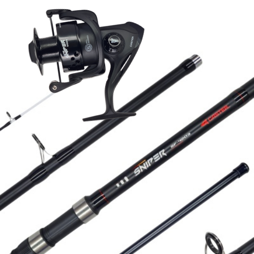 Producto - Combo caña Caster Sniper 4.20m + reel Caster Sniper 6000