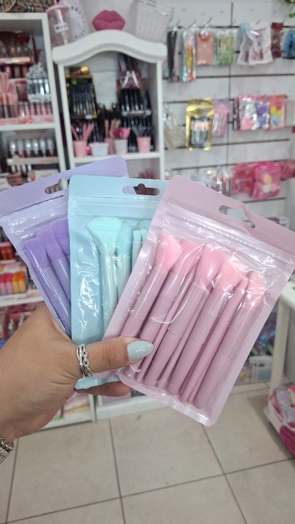 Producto - Juego de brochas PASTEL x10