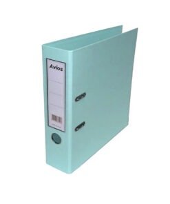 Producto - BIBLIORATO AVIOS A4 LOMO ANCHO CELESTE PASTEL