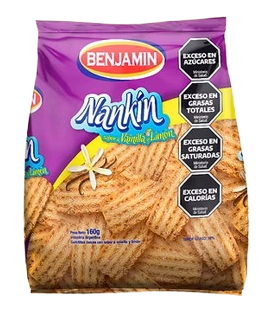 Producto - Nankin Benjamin Vainilla y Limon 160 gr