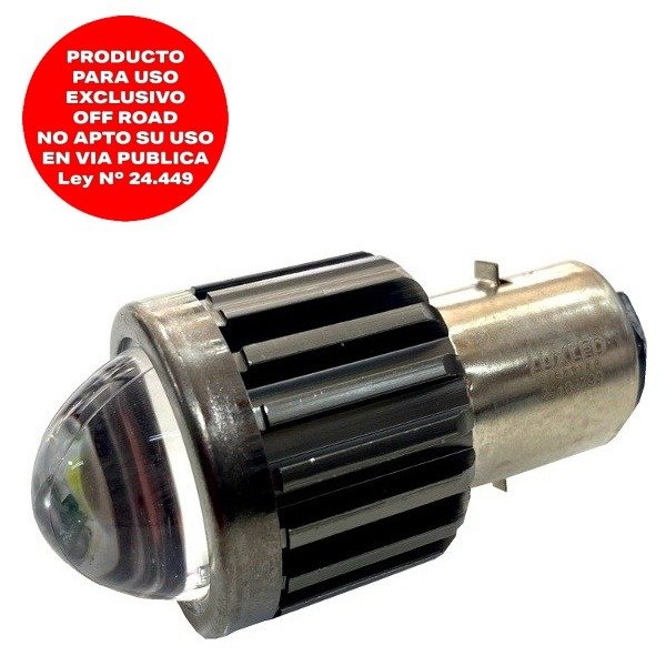 Producto - G4 MOTO H6 LAMPARA LED CON LUPA BLANCO Y AMBAR MOTO
