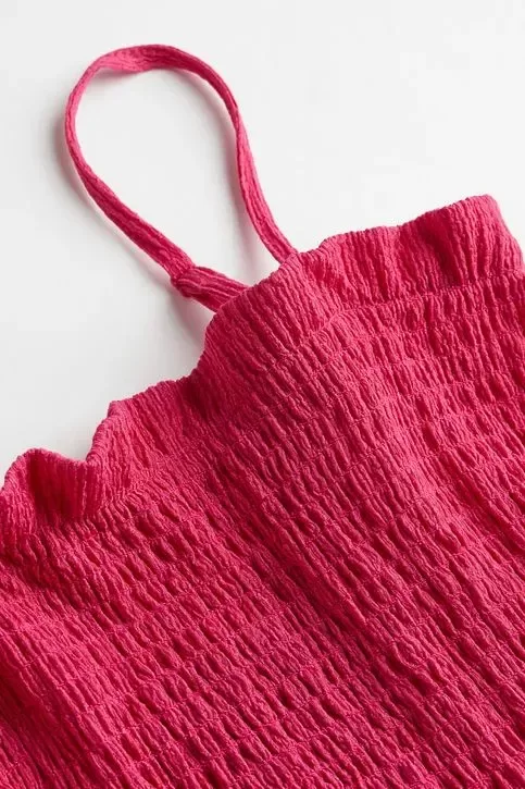 Producto - Vestido fruncido Fucsia