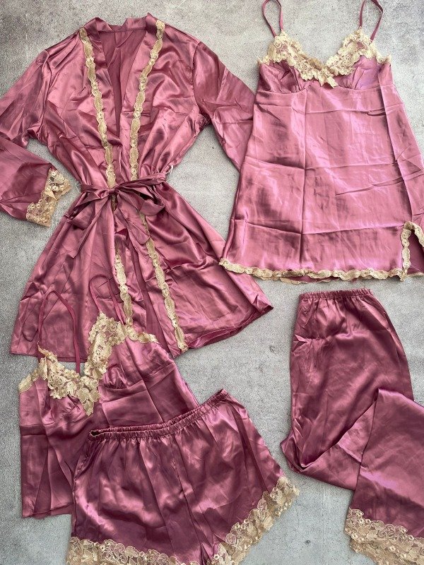 Producto - Set 5 piezas FUCSIA - COD 4934