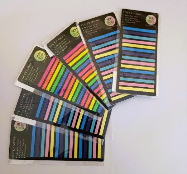 Producto - POST IT TRANSPARENTES EXTRAFINAS