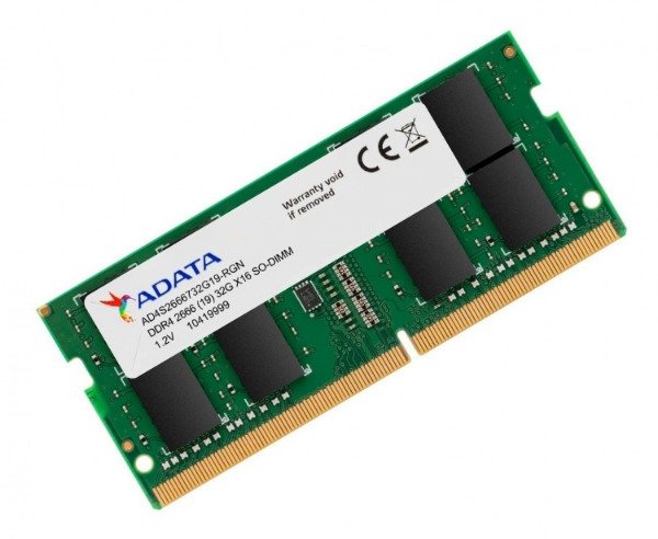Producto - MEMORIA ADATA SODIMM DDR4 4 GB 2666 G19 SGN