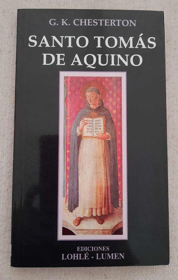 Producto - Santo Tomás De Aquino - G K Chesterton - Lohle Lumen