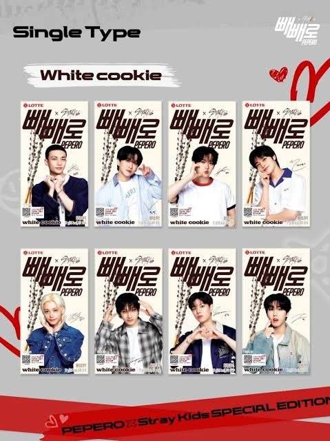 Producto - Peperos Straykids sabor White Cookie
