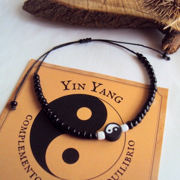 Producto - Pulsera Yin Yang - Negro