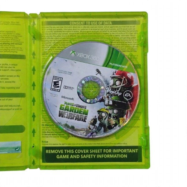 Producto - Plants vs Zombies Garden Warfare/Platinum Hits/Xbox 360 NTSC/Usado Impecable - 2