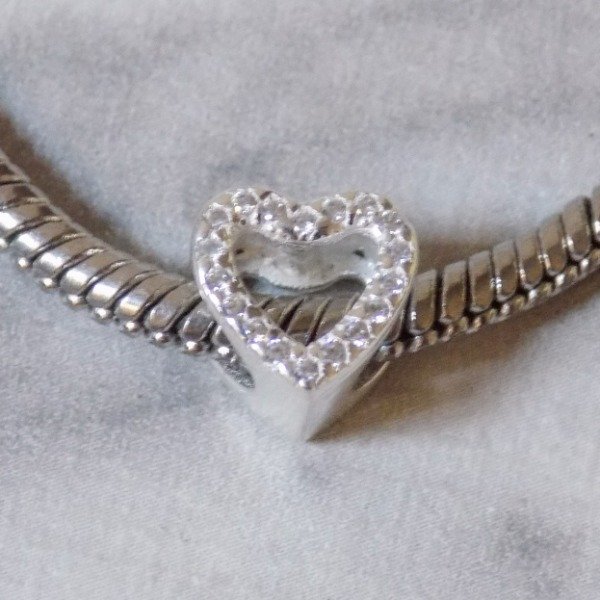 Producto - Charm Heart Plata 925