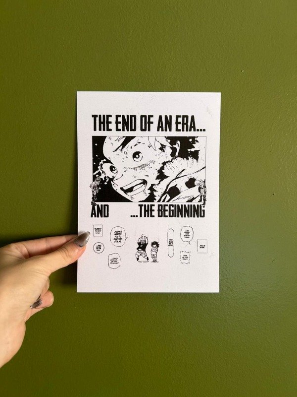 Producto - Poster A5 Deku