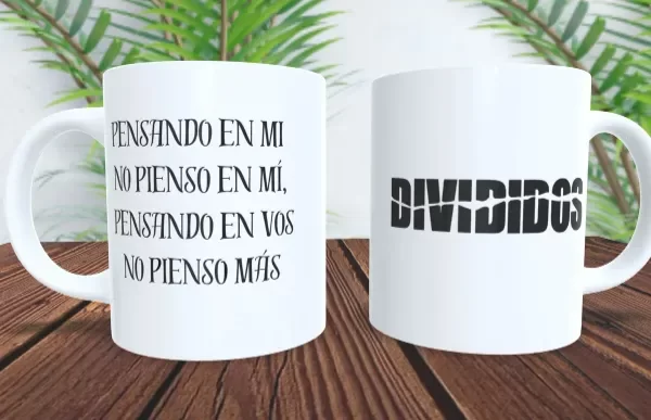 Producto - Taza - Divididos Frase 2