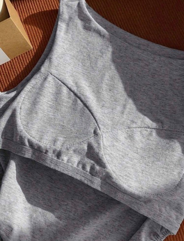 Producto - Musculosa SHEIN push up gris - 1