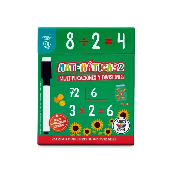 Producto - Cartas Matemáticas - Multiplicaciones y Divisiones