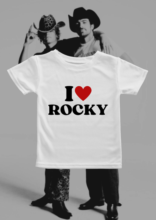 Producto - I love rocky- Baby tee